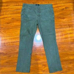 C.O.A. Men’s Green Chino Pants 38x30